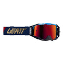 Leatt  6.5 Velocity Cryztal Iriz Goggle - Royal Fuchsia 22 VLT%