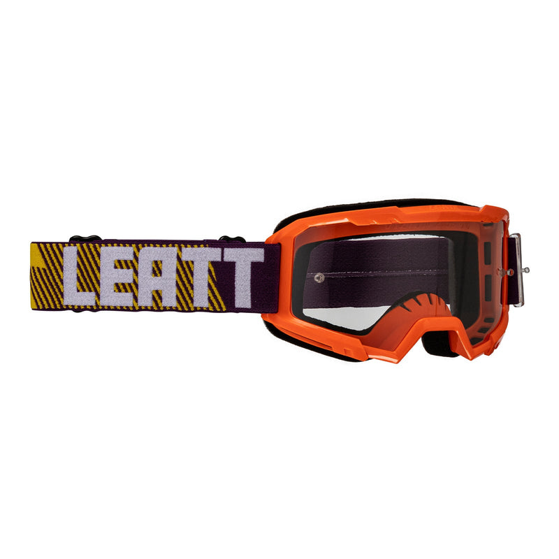 Leatt 2.5 Vizion Goggles (Small) Orange Clear 90 VLT Youth