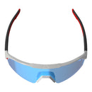 Leatt SpeedViz Lite Sunglasses  - Blue / White Iriz Cryztal 10 VLT
