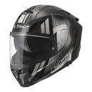 LS2 FF817 Challenger II Nitro Helmet Black / Grey Size Medium 58cm