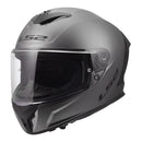 LS2 FF820 Rapid III Solid Helmet Matte Titanium Size XS 54cm