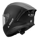 LS2 FF820 Rapid III Solid Helmet Matte Black Size 2XS 53cm