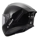 LS2 FF820 Rapid III Solid Helmet Gloss Black Size 3XL 66cm