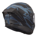 LS2 FF820 Rapid III Xtrem Helmet Black / Blue Petrol Size Large 60cm