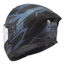LS2 FF820 Rapid III Xtrem Helmet Black / Blue Petrol Size XL 62cm