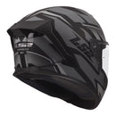 LS2 FF820 Rapid III Xtrem Helmet Black / Grey Size XL 62cm