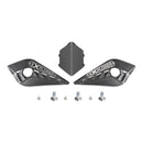 LS2 Helmets MX701 Carbon Cover Side Screw Peak - Matte Black