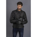 LS2 Sepang Men's Jacket - Black / Dark Grey (XL)