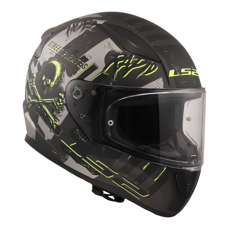 LS2 FF353 Rapid II Pirates Helmet 06 Size Medium 58cm