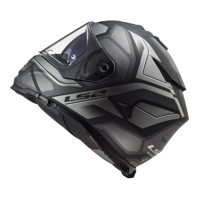 LS2 FF800 Storm II Faster Helmets - Matte Titanium 06 Size 3XL 66cm