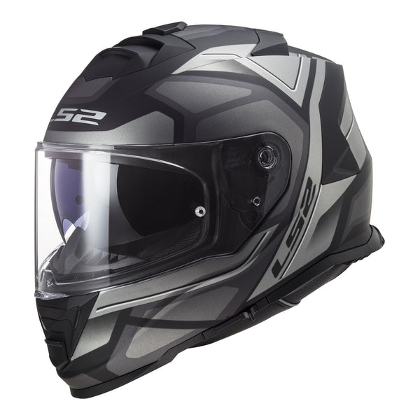 LS2 FF800 Storm II Faster Helmets - Matte Titanium 06 Size XL 62cm