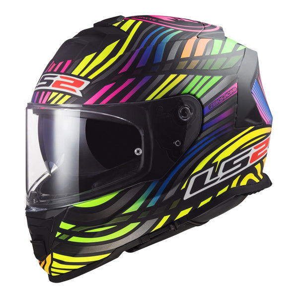 LS2 FF800 Storm II Power - Matte Black / Rainbow 06 Size 3XL 66cm