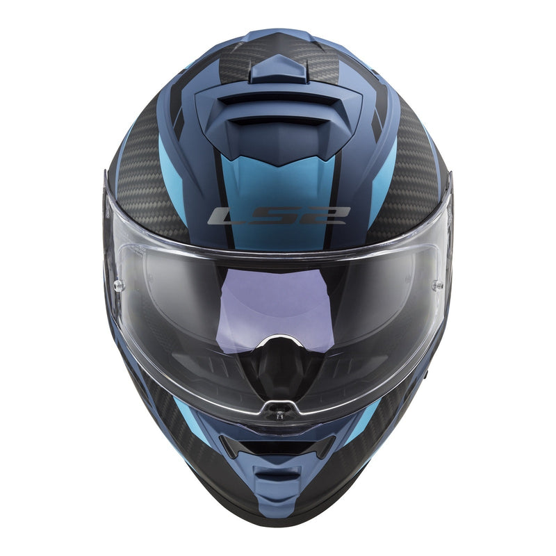 LS2 FF800 Storm II Racer Helmets - Matte Blue 06 Size Medium 58cm