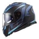 LS2 FF800 Storm II Racer Helmet - Matte Blue 06 Size XL 62cm