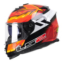 LS2 FF800 Storm - Rinaldi Replica Orange Road Helmet Size XS 54cm