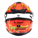 LS2 FF800 Storm - Rinaldi Replica Orange Road Helmet Size XS 54cm