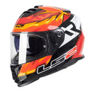 LS2 FF800 Storm - Rinaldi Replica Orange Road Helmet Size XS 54cm