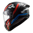 LS2 FF805C Thunder Carbon Supra Red Blue 6K Road Helmet Size XS 53cm 54cm