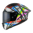 LS2 FF805 THUNDER GP AERO FLASH BLACK-06 L