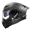 LS2 Helmets FF807 Dragon Forged - Gloss Carbon Size Large