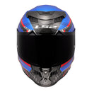 LS2 FF807 Dragon Trax Helmet - Blue / Red Carbon Size XL 62cm