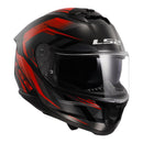 LS2 FF808 Stream II Fury - Black / Red 06 Size XL 62cm
