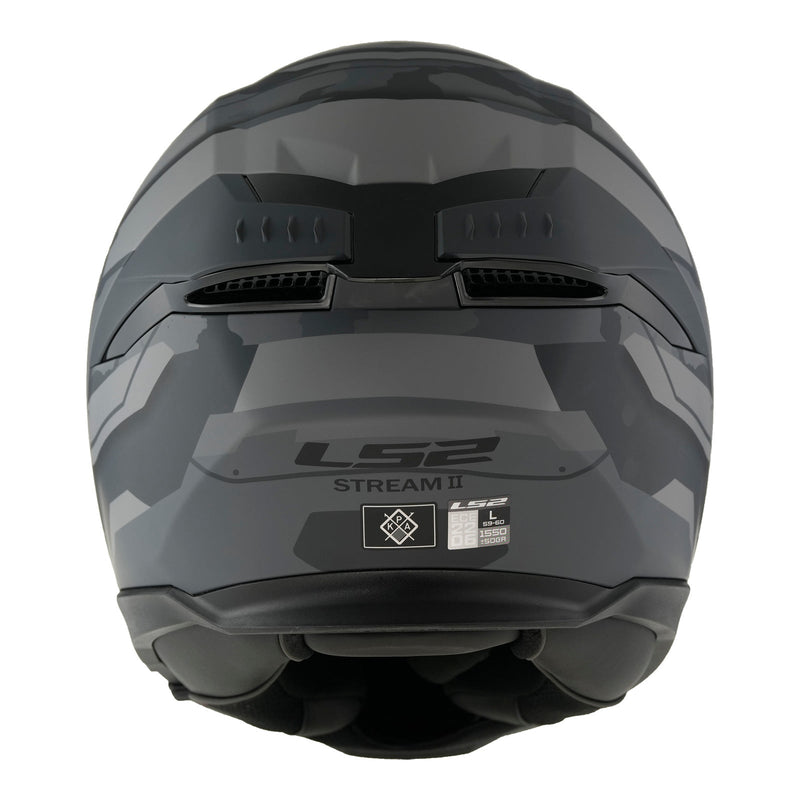 LS2 FF808 Stream II Shadow - Matte Titanium / Grey Size XL 62cm