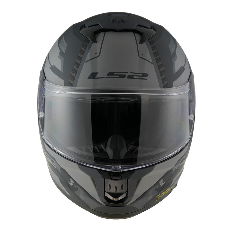 LS2 FF808 Stream II Shadow - Matte Titanium / Grey Size Small 56cm