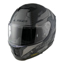 LS2 FF808 Stream II Shadow Helmet - Matte Titanium / Grey Size XL 62cm