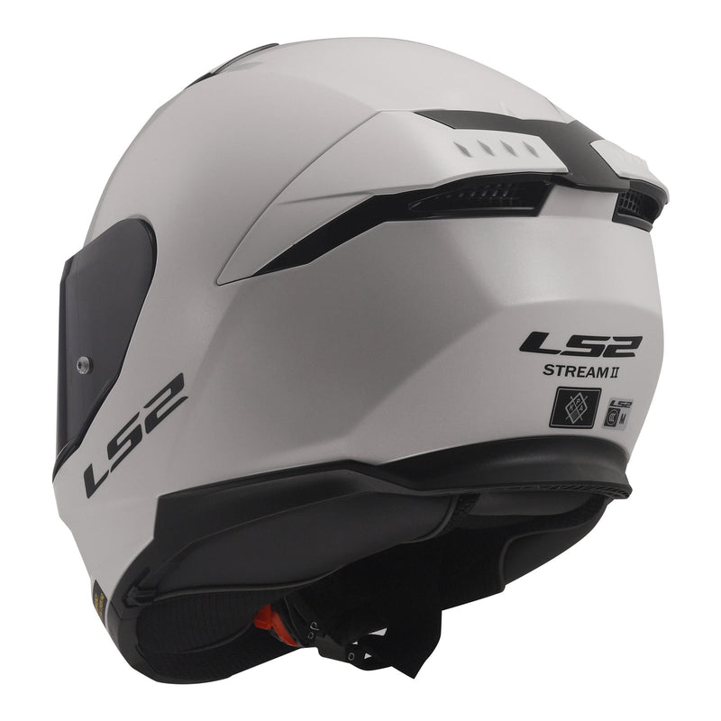 LS2 FF808 Stream II Helmets - White 06 Size XL 62cm