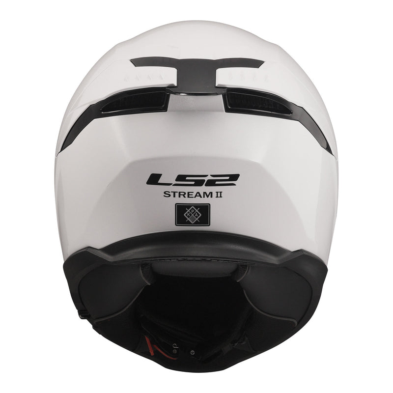 LS2 FF808 Stream II Helmets - White 06 Size Medium 58cm