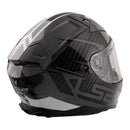 LS2 FF811 Vector II Splitter Helmet - Gloss Black / White 06 Size 2XL 64cm
