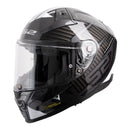 LS2 FF811 Vector II Splitter Helmets - Gloss Black / White 06 Size 3XL 66cm