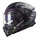 LS2 FF811 Vector II Tropical - Black / White Road Helmet Size XL 62cm