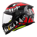 LS2 FF812 Kid - Punk Grey / Red Helmet Youth Size Medium 50cm