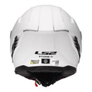 LS2 FF818 Storm III Helmet Solid - Gloss White (2XL)