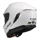 LS2 FF818 Storm III Helmet Solid - Gloss White (XL)
