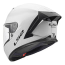 LS2 FF820 Rapid III Solid Helmet - Gloss White Size 3XL