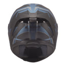 LS2 FF820 Rapid III Xtrem Helmet – Black / Blue Petrol (2XL)