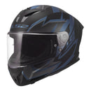 LS2 FF820 Rapid III Xtrem Helmet – Black / Blue Petrol (M)