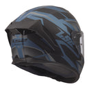 LS2 FF820 Rapid III Xtrem Helmet – Black / Blue Petrol (M)