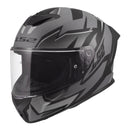 LS2 FF820 Rapid III Xtrem Helmet – Black / Grey (M)