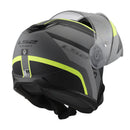 LS2 FF908 Strobe II Monza Flip Front Helmets - Matte Black / Hi-Vis Yellow 06 Size Small 56cm