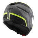 LS2 FF908 Strobe II Monza Flip Front Helmets - Matte Black / Hi-Vis Yellow 06 Size XL 62cm