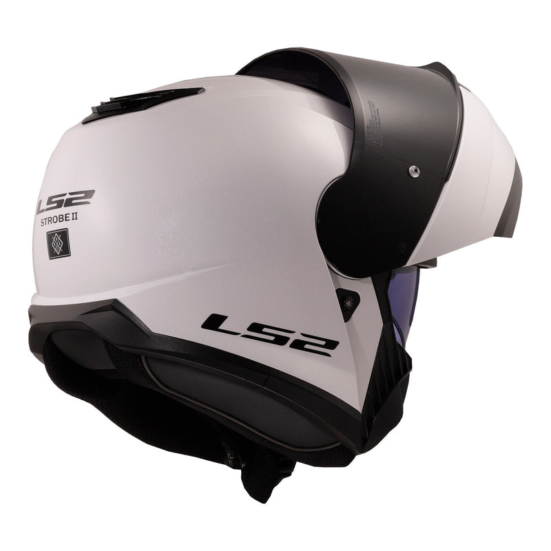 LS2 FF908 Strobe II Helmets - White 06 Size 2XL 64cm