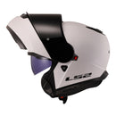 LS2 FF908 Strobe II Helmet - White Size XS 54cm