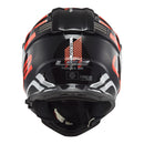 LS2 MX436 Pioneer Evo Adventure Helmet - Black / White Size 3XL 65 66cm