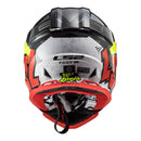 LS2 MX437J Fast Evo Crusher Mini Helmet - Black / Grey / Red Size Youth Small