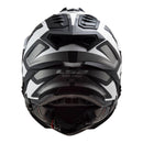 LS2 MX701 Explorer Alter Helmet HPFC 06 - Matte Black / White Size Medium 57 58cm