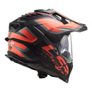 LS2 Helmets MX701 Explorer HPFC Alter Matte Black Orange Size XS 53 54cm